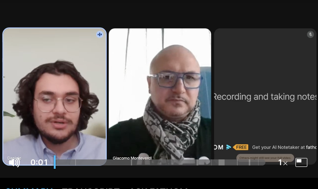 Welcome onboarding call with the coaching team